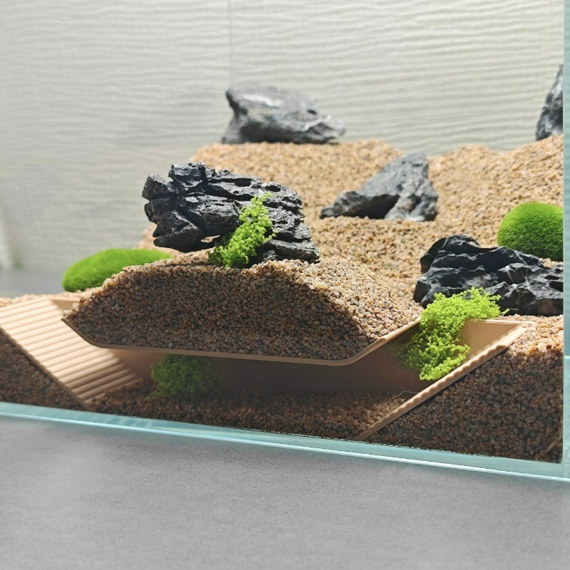 Aquarium Plant Rings - Refugio para ocultos de acuario, túnel