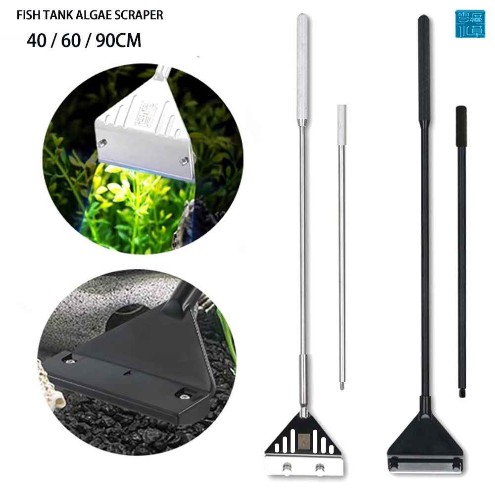 Planted Aquarium Algae - Raspador de Acero Inoxidable para Acuarios,