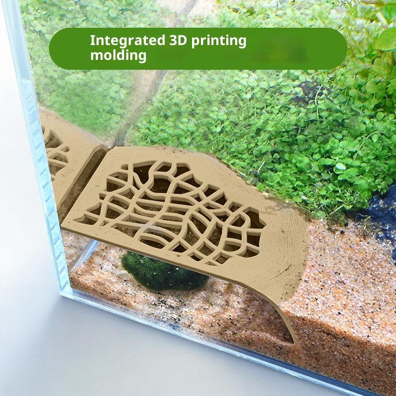 Aquarium Plant Rings - Cueva oculta para acuario, refugio para