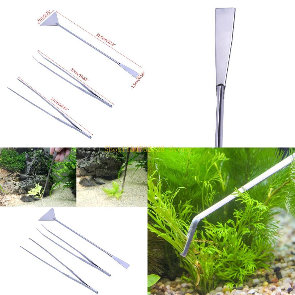 Planted Aquarium Starter Kit - Paquete 3 pinzas para acuario, herramientas