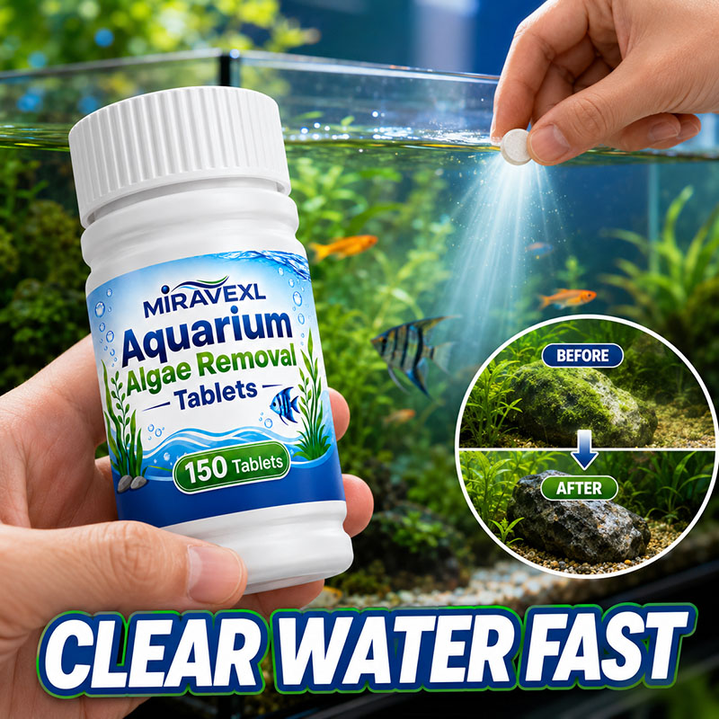 Planted Aquarium Aquascape - MIRAVEXL 150 Tabletas para Eliminar Algas