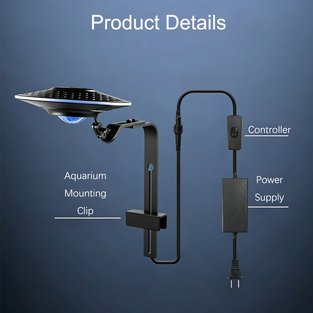 Nueva Lámpara LED UFO para Acu - Planted Aquarium Algae reseña y precio
