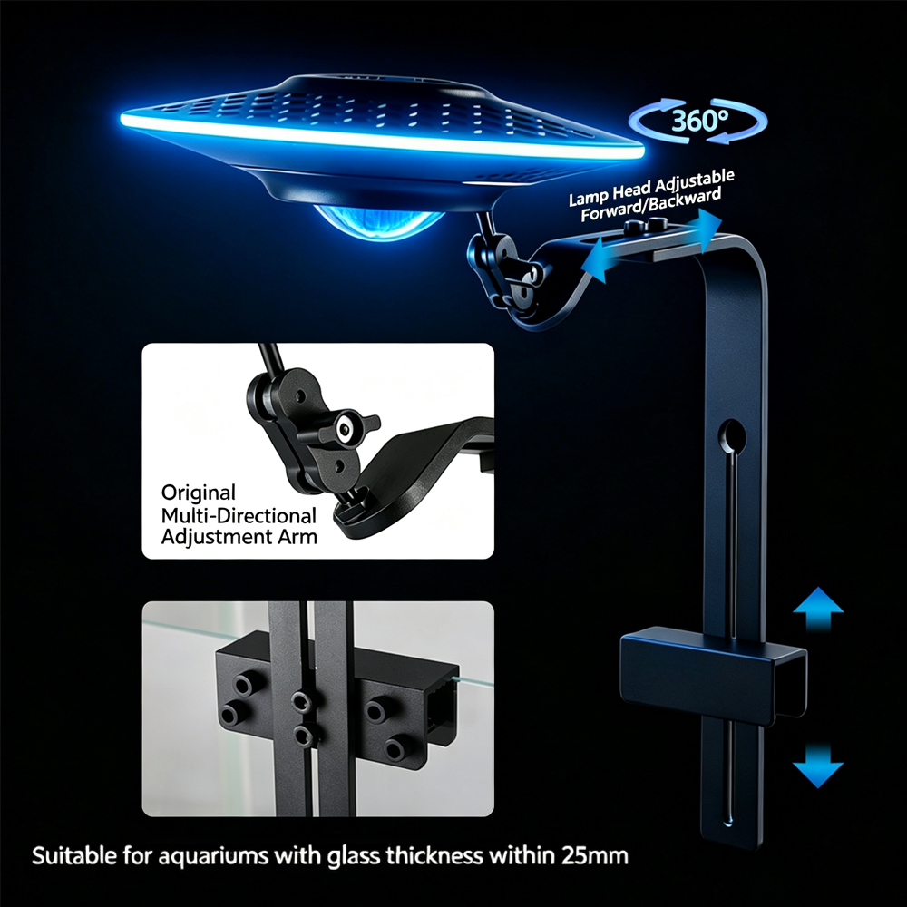 Nueva Lámpara LED UFO para Acu - Planted Aquarium Algae reseña y precio
