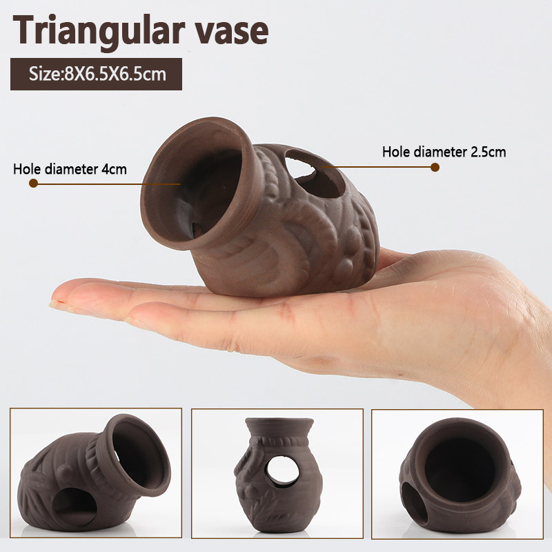 Casa de cerámica para acuario, - Aquarium Plant Rings reseña y precio