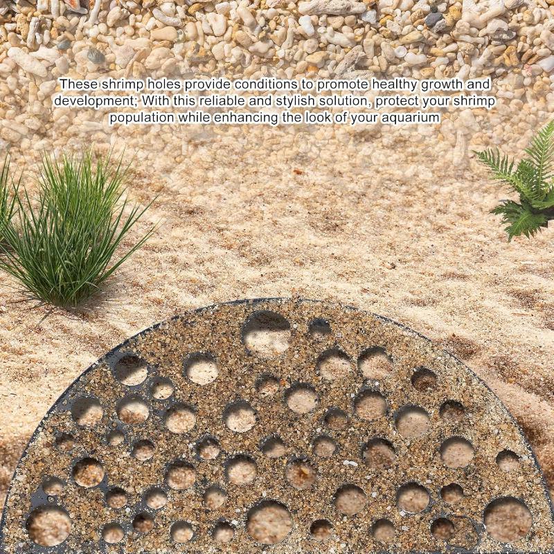Cueva oculta para acuario, ref - Aquarium Plant Rings reseña y precio
