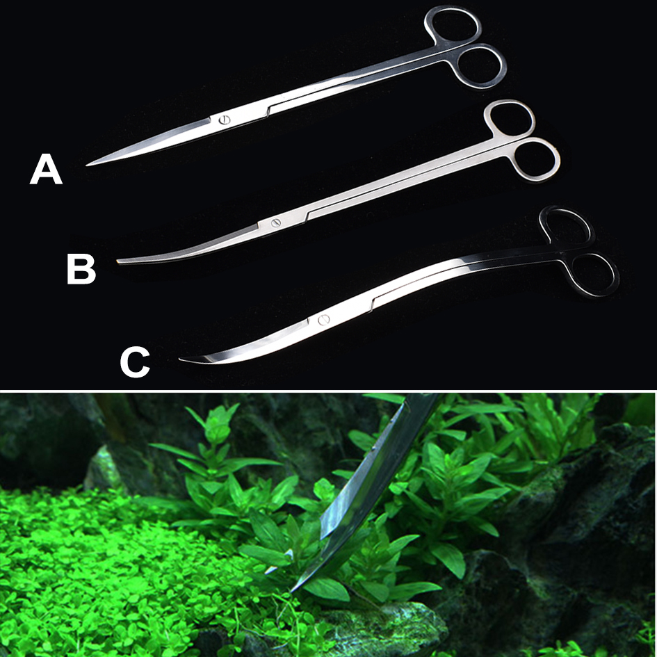 Tijeras de acuario de acero in - Planted Aquarium Algae reseña y precio