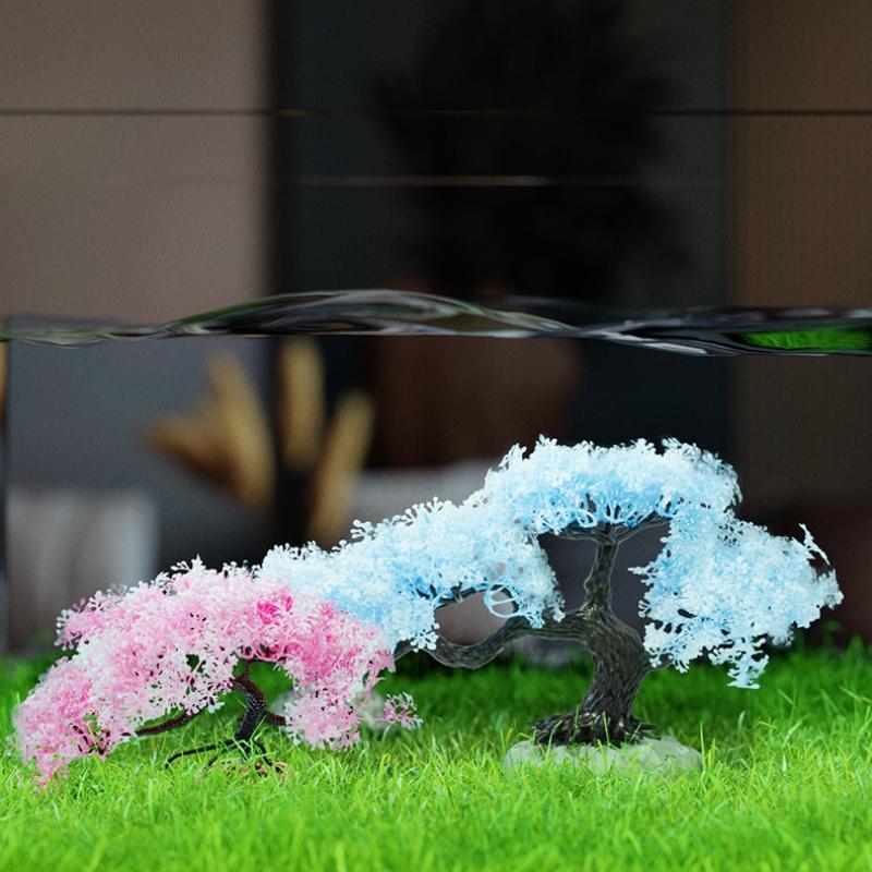 Árbol Artificial de Plástico,  - Planted Aquarium Aquascape reseña y precio