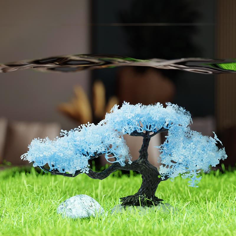 Árbol Artificial de Plástico,  - Planted Aquarium Aquascape reseña y precio