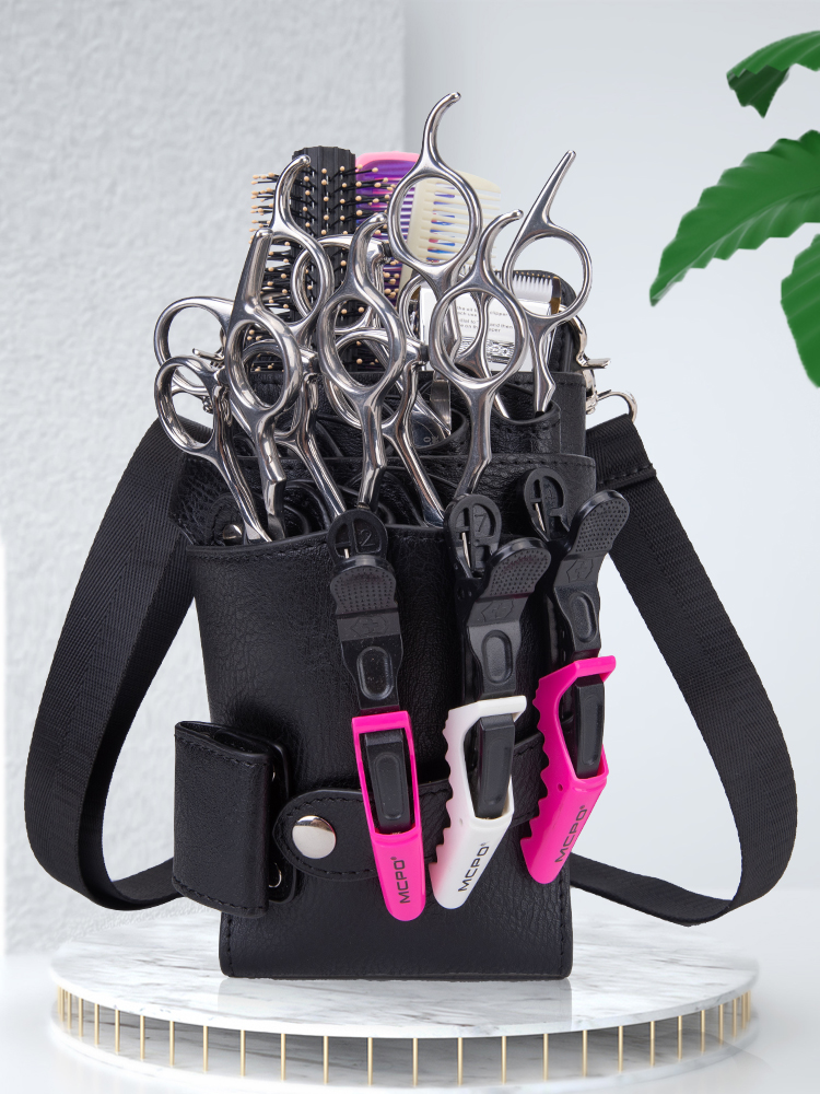 Bolsa de cuero PU para tijera  - Trimming Scissor Set reseña y precio