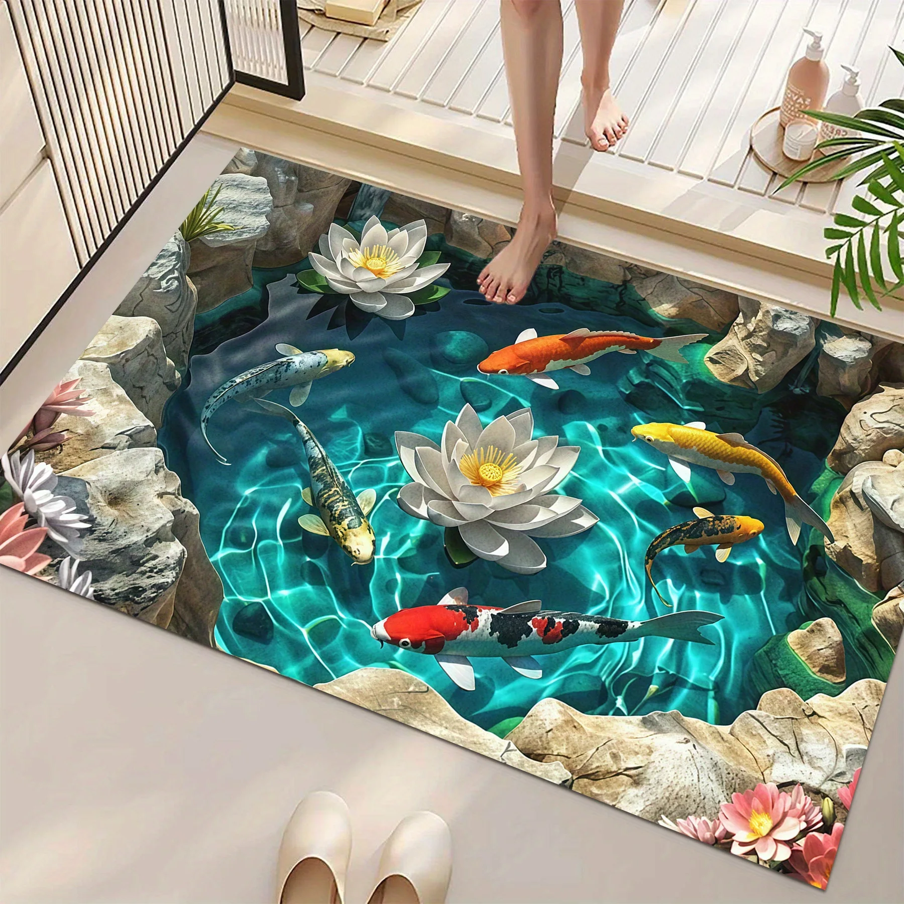 Alfombra de Baño Antideslizant - Planted Aquarium Carpet Plant reseña y precio