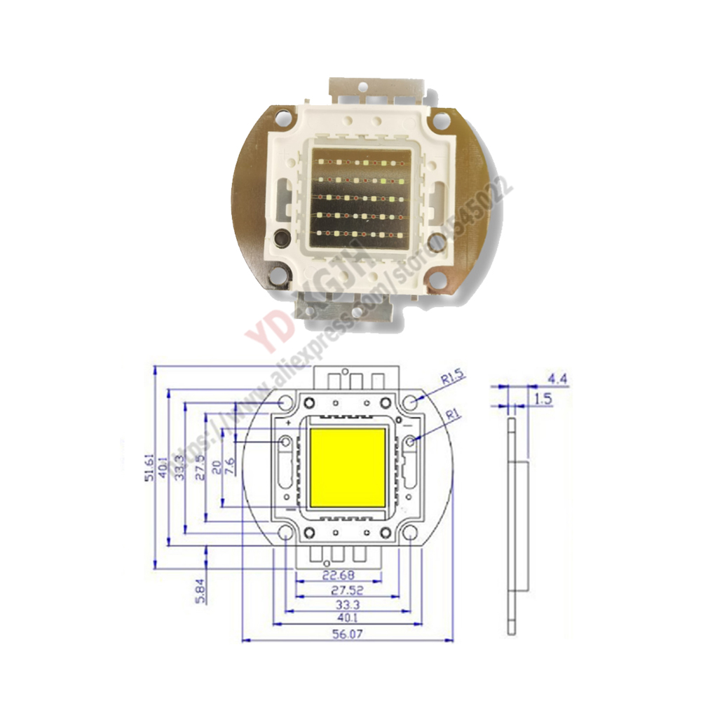 AT3 50W espectro completo LED  - Planted Aquarium Algae reseña y precio