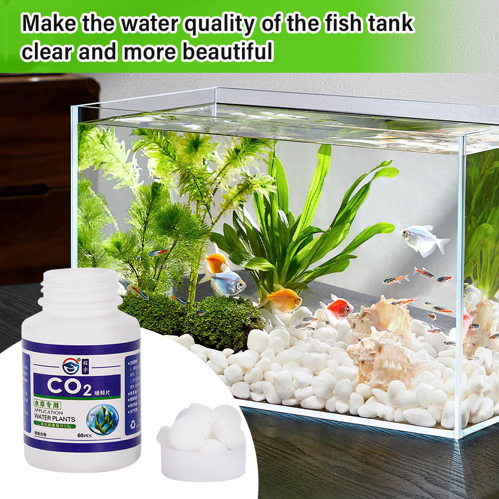 60 tabletas de CO2 para acuari - Aquarium Plant Vitamins reseña y precio